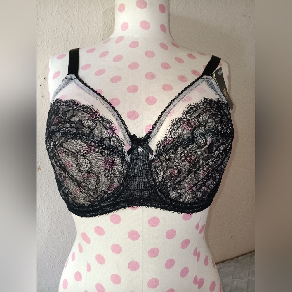 Wacoal Black Lace Overlay Bra